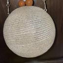 WOVEN WICKER‎ STRAW SUMMER CRUISE Ball PURSE BAG BASKET Photo 1