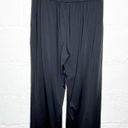 Halara  Women's Black High Waisted Drawstring Pocket Wide Leg Pants NWT Sz Small Photo 2