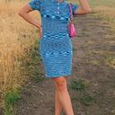 Emory park Blue Collared Button Dress Photo 1