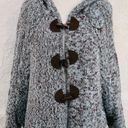 BCBGMAXAZRIA BCDG MAXAZRIA 💝Hooded Cape Poncho Sweater Photo 0