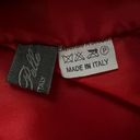 Vera Pelle Vintage  It Collection Red Leather Jacket Size Small Photo 6