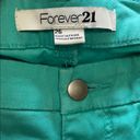 Forever 21 Teal Green Skinny Jeans Photo 4