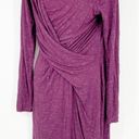 Bailey 44 Anthropologie Purple Cross Wrap Dress Photo 1