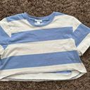 Full Tilt Striped Cropped Tshirt Photo 0