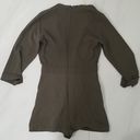 Topshop NWOT!  Olive Khaki Elegant Romper Photo 4