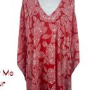 Show Me Your Mumu  Red White Coastal Cruise Vacation Kaftan Dress NWOT Size S Photo 1