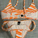 Triangl Maia  Bikini - Orange Zebra Photo 1