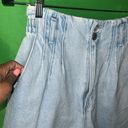 ZARA  High Rise Distressed Shorts size 10 Photo 2