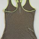 Nike  Dri-fit womens gray and green tank top Photo 6