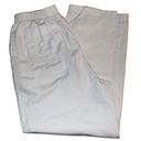 Basic Editions  White scrub pants size M Photo 4