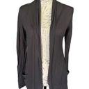 Zenana Outfitters  Dark Gray Lightweight Cardigan Size Medium Photo 2