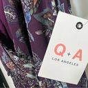 a.n.a Q  Los Angeles Purple Floral Mini Dress, New with Tags Photo 4