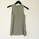 Vince  Rib Trim Camisole in Sage Color XXS Photo 2