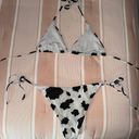 Velvet Cow print Bikini Size L Photo 2