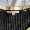 Gap Black Knit Cardigan Normcore Modest Medium Minimalist Photo 4