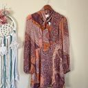 Revolve Divine Heritage Paisley Orchid Dress Size XS Photo 3