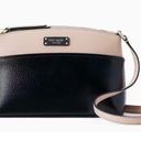 Kate Spade  Jeanne Crossbody Bag Black Pink Leather Shoulder Bag Photo 0