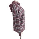 Nine West  mauve stripe hooded sweater size xxl Photo 4