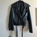 Pretty Little Thing Leather Jacket Photo 4