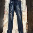 Aphrodite  AP Blue Cowgirl Fringe Festival Jean Size 9 Juniors Western Wear Photo 86