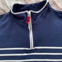 WoolOvers 100% Organic Cotton Striped Blue White Marine Vibe Sweater, size XXL Photo 13