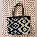 Patricia Nash  Chennai Cotton Weave Hand Loomed Southwest Large Tote Photo 4