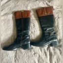 Bandolino  Two Toned Boots in Black and Brown Photo 1