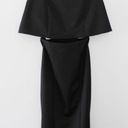 Misha Collection Kelissa Midi Cape Dress NWT Photo 2