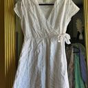 White Mini Dress Size M Photo 1