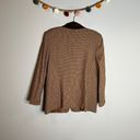 Houndstooth Vintage tan colorful  wool blend blazer Photo 4