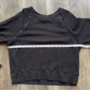 Paige  Daytona Chain Trim Casual Pullover Sweatshirt Black Silver Size Large Photo 11