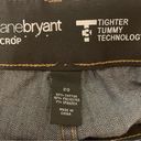 Lane Bryant  Dark Denim Crop Capri Tighter Tummy Jeans- 20 Photo 5