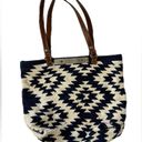 Patricia Nash  Chennai Cotton Weave Hand Loomed Southwest Large Tote Photo 1