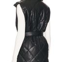 BLANK NYC  Faux Leather Vest in Night Fever Size M Photo 7