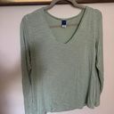 Old Navy Luxe Sage Long Sleeve Tee Photo 0