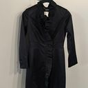 White House | Black Market  ruffle trim dress coat Size 4 Photo 0