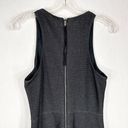 Rag and Bone  Size 6 Enigma Dress Fit n Flare Drop Waist Black Mini Sleeveless 1470 Photo 5