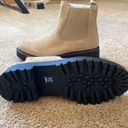 Caslon New In Box  Miller Water Resistant Lug Chelsea Boot Size 8.5 Beige Sand Photo 1