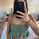 LA Hearts Pacsun Sage Green Crop top Photo 1