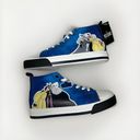 Disney  Villains Casual High-Top Sneakers Size 9 Wm's Canvas Ground Up Blue Photo 0