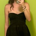 Sans Souci San Souci Black And White Strapless Mini Dress Photo 1