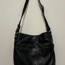 Krass&co Stone & . Black Leather Shoulder Bag Women’s Casual Adjustable Strap Photo 4