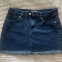 Free People Denim Miniskirt Photo 0