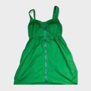 Bebop  Macy's | Empire Dress Full Zip Front Sweetheart Pocket | Size M Photo 3