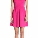 Jessica Simpson  Bright Raspberry Pink Fit & Flare Dress 12 Photo 0