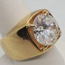 Krass&co Aurora Jewelry  18 Karat GE Cubic Zirconia Ring Photo 1