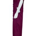 Betsy and Adam  Ruched Embellished Gown Garnet Red Plus Size Women’s Sz 16 Photo 6