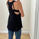 EXPRESS One Eleven Deep Cowl Neck Racerback Tank Sz Small Photo 7