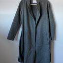 Vince  Grey Wool Belted Wrap Coat Size: XS Photo 6