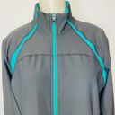 Xersion  Performance Jacket LARGE Gray Blue Full Zip Athletic Running Fitness Gym Photo 66